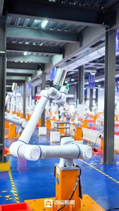 日照新质生产力|⑦越疆机器人 日照“智造”春潮涌动 工业机器人
